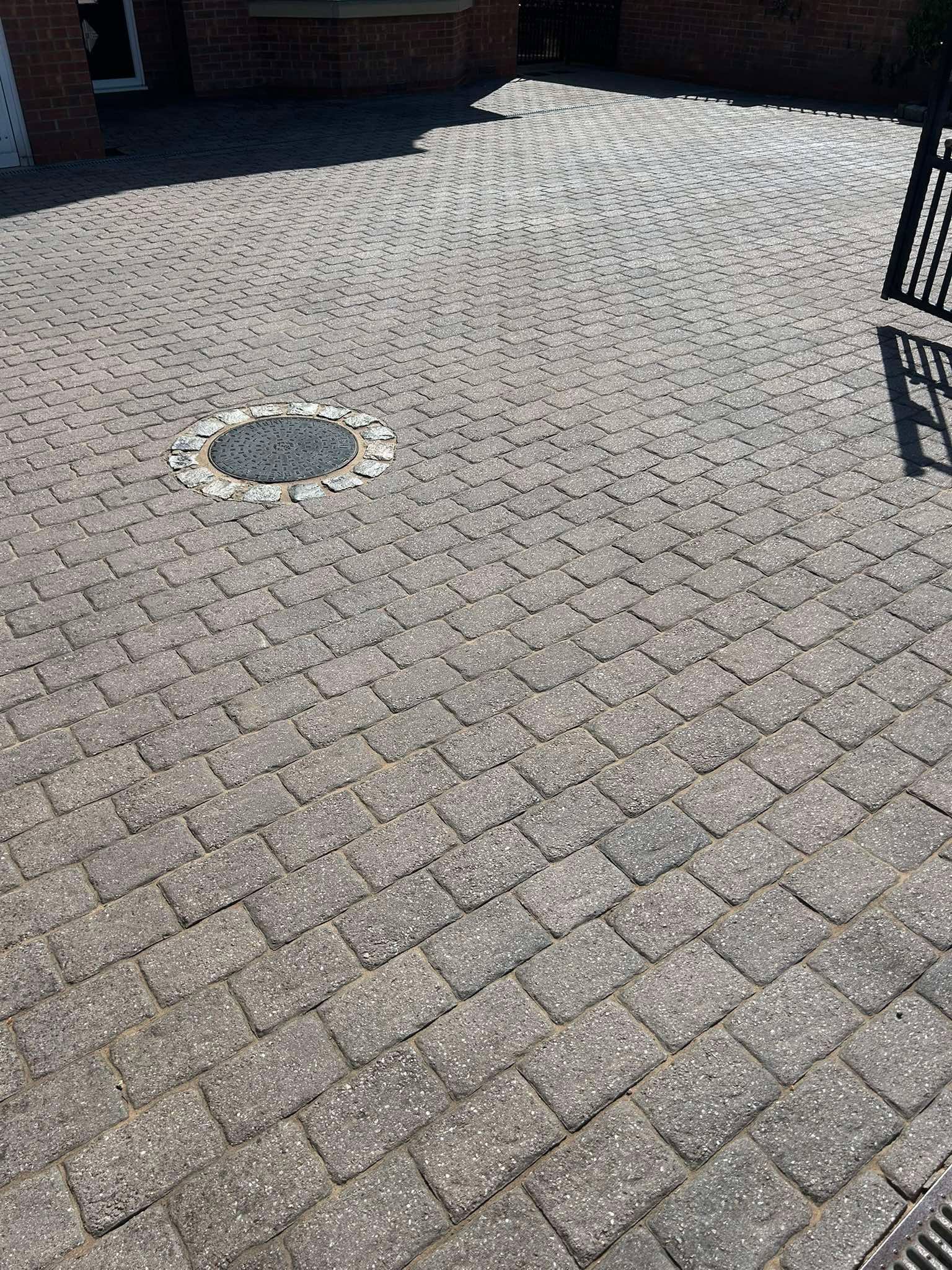 Driveway cleaning & restoration after