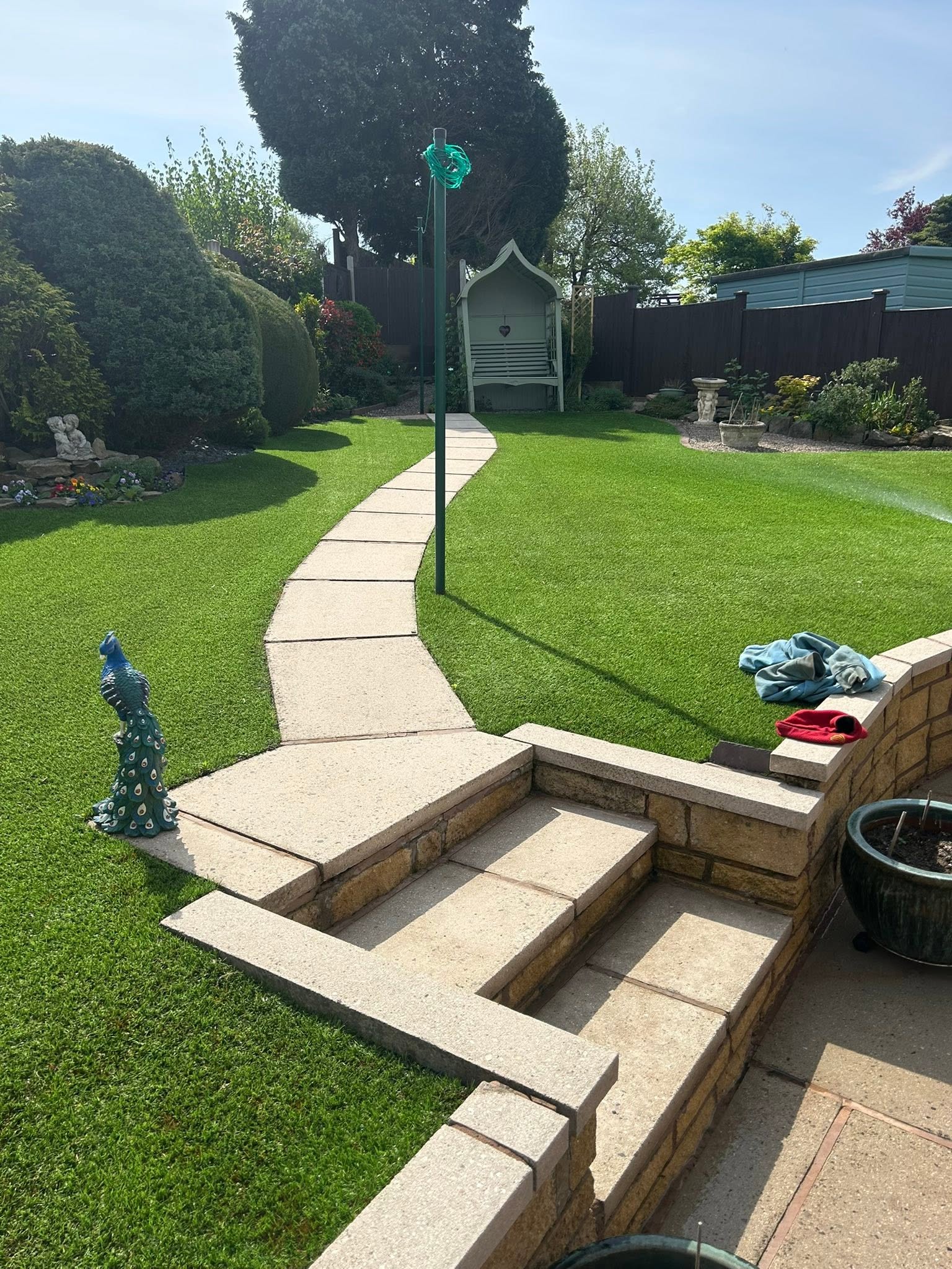 Garden Maintenance work by Top Gun & Son